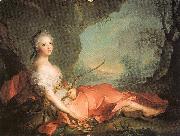 Jean Marc Nattier Marie-Adlaide of France as Diana USA oil painting artist